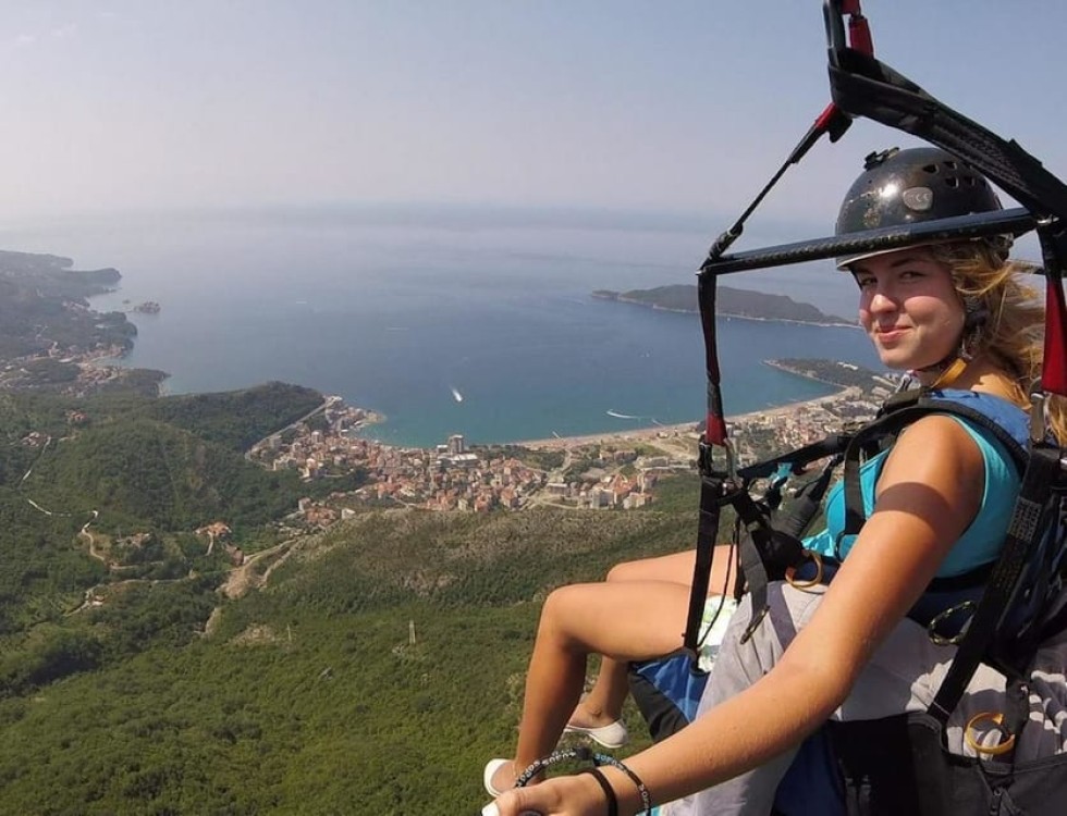 Budva: Paragliding Flying Experience | ®ExcursionMania