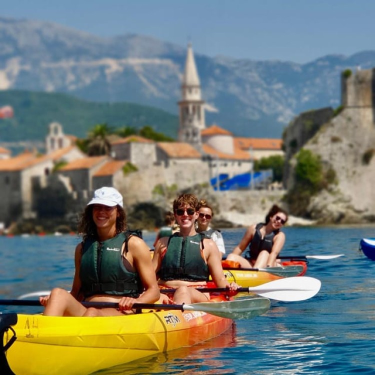 Budva: 3-Hour Paddle Board or Kayak Tour to Coastal Caves | ®ExcursionMania