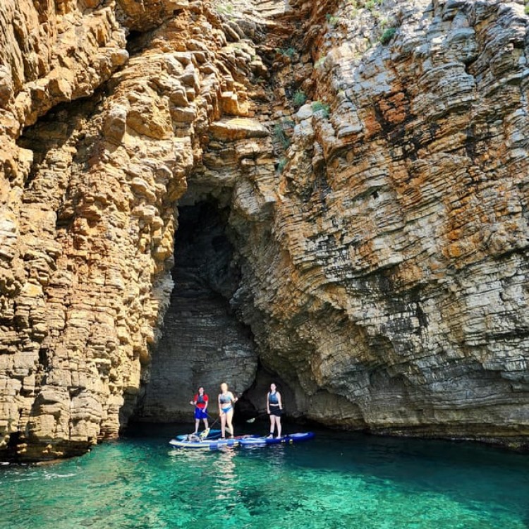 Budva: 3-Hour Paddle Board or Kayak Tour to Coastal Caves | ®ExcursionMania