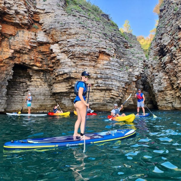 Budva: 3-Hour Paddle Board or Kayak Tour to Coastal Caves | ®ExcursionMania