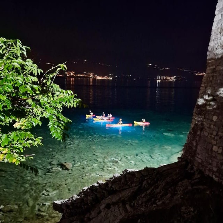 Budva: Night Lights Kayak and SUP Adventure | ®ExcursionMania