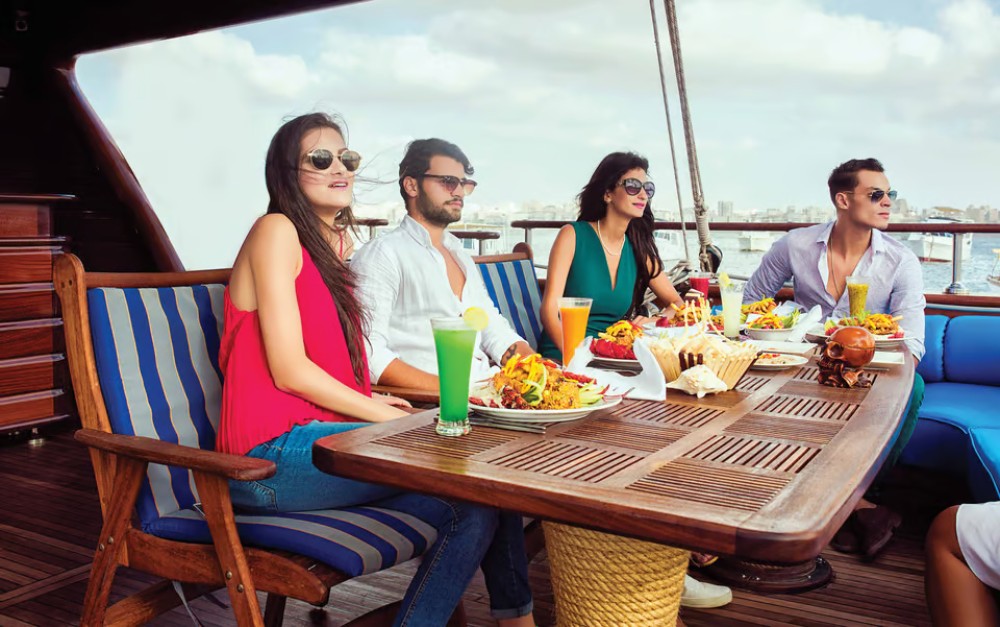 Hurghada: Afternoon Sailing Cruise to Orange Bay with Lunch | ®ExcursionMania