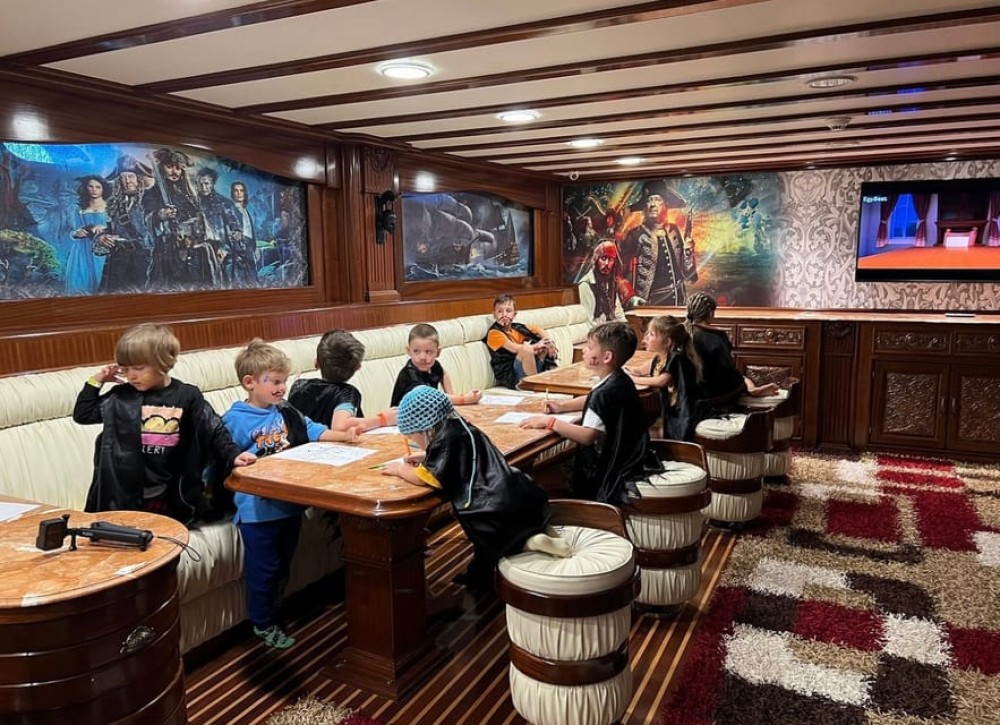 Sharm: Pirates Sailing Boat cruise with transfers & lunch | ®ExcursionMania