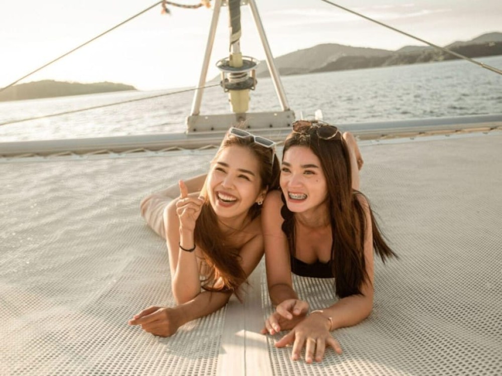 Phuket: Coral Island Snorkeling and Sunset Catamaran Cruise | ®ExcursionMania