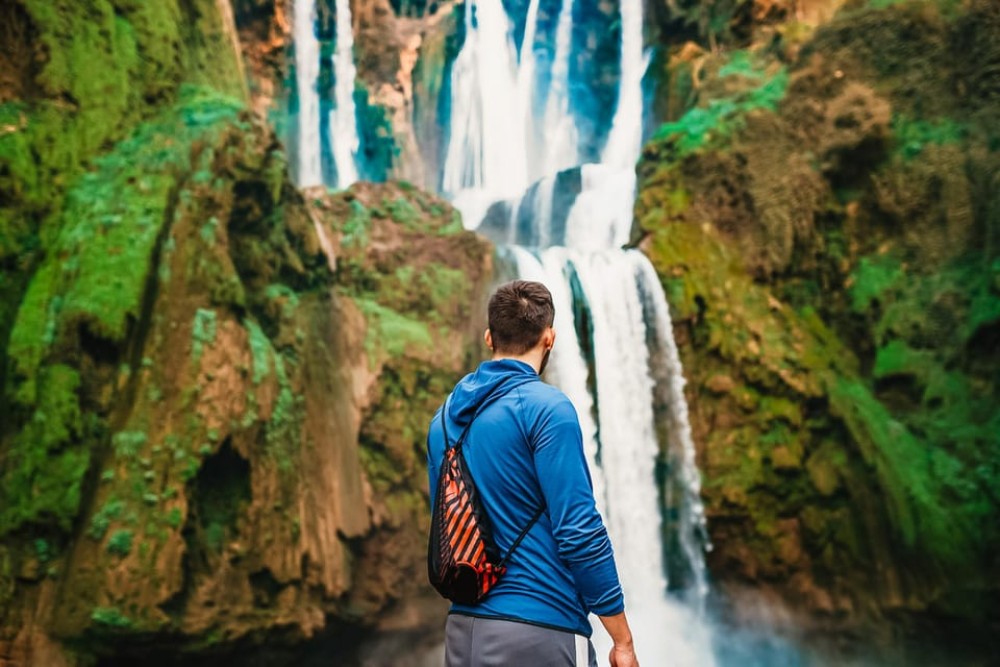 From Marrakech: Ouzoud Waterfalls Guided Hike and Boat Trip | ®ExcursionMania