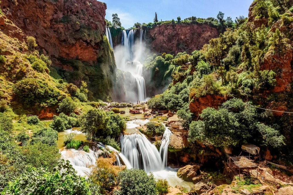 From Marrakech: Ouzoud Waterfalls Guided Hike and Boat Trip | ®ExcursionMania