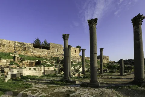 From Amman:Private Jerash, Ajloun Castle, and Umm Qais Tour | ®ExcursionMania