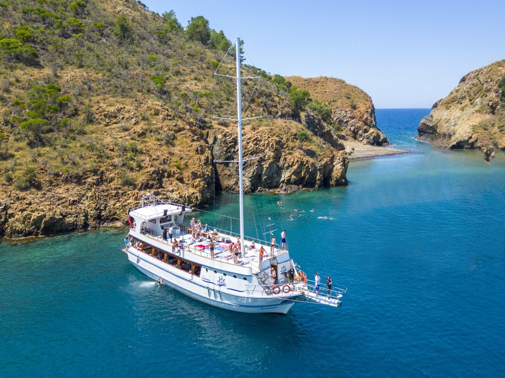 From Fethiye: 12 Islands Boat Trip w/Hotel transfer and Lunch | ®ExcursionMania