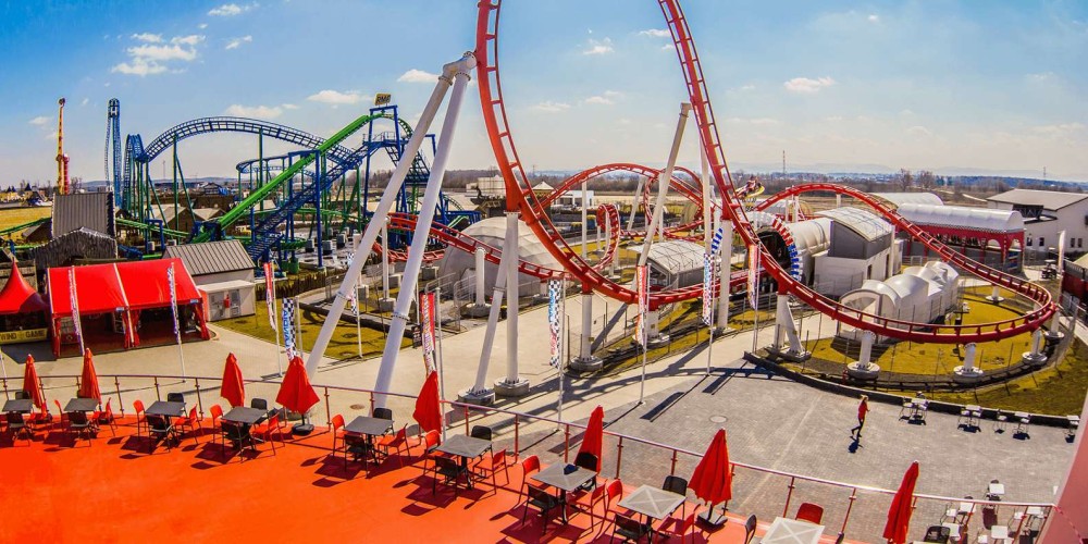 Krakow: Energylandia Theme Park Full-Day Access w/ Transfer | ®ExcursionMania