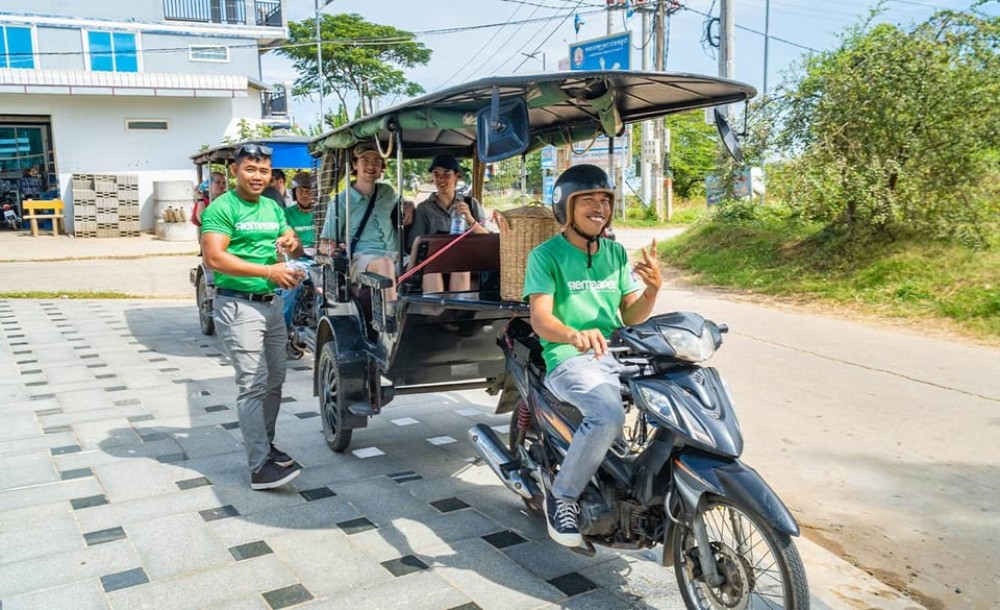 Phnom Penh to Silk Island By Tuk-Tuk with local Expert | ®ExcursionMania