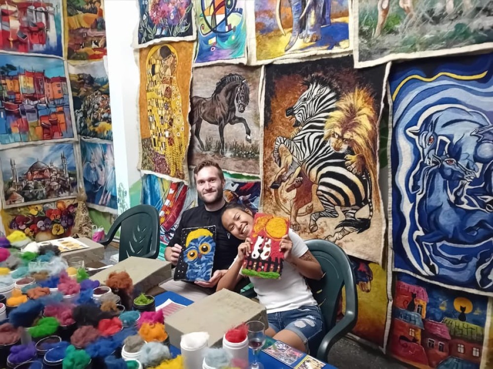 Tbilisi: Felting Art & Wool Craft at Local Workshop | ®ExcursionMania