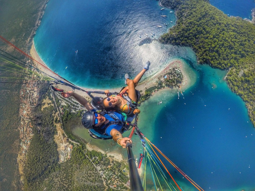 Icmeler Sky Adventure: Paragliding & Hotel Transfer | ®ExcursionMania