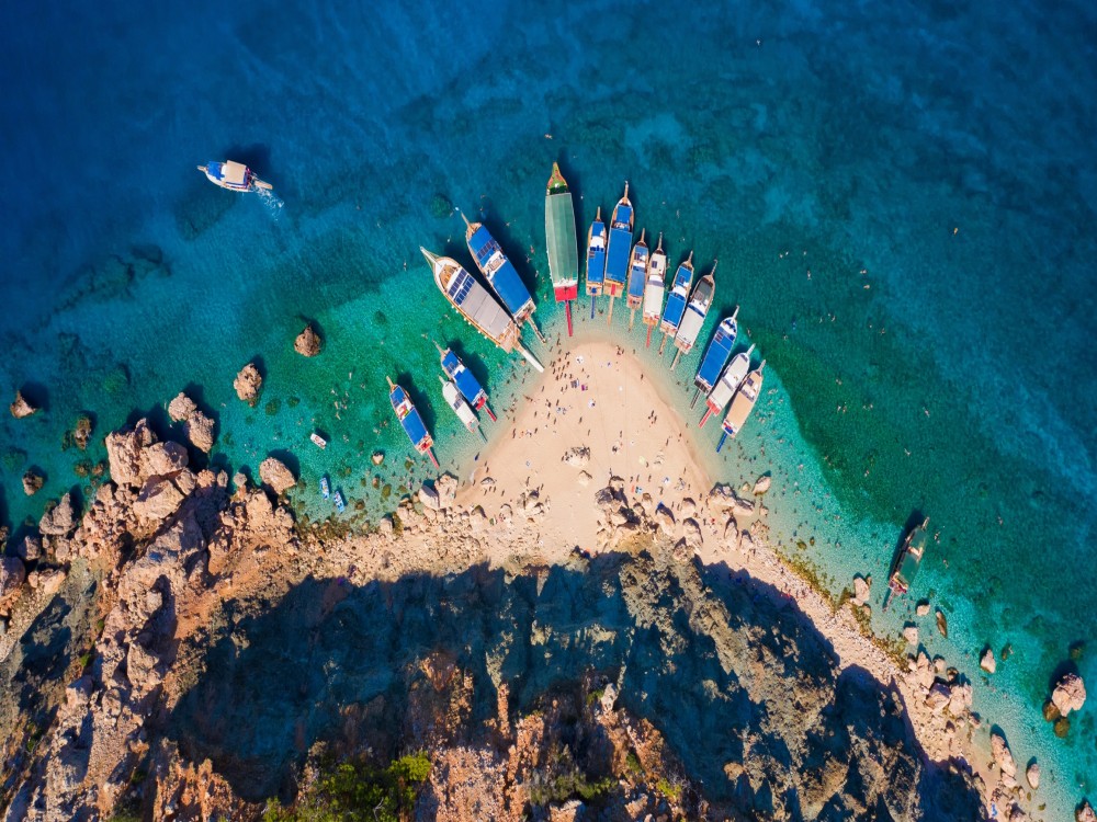 Antalya: Antalya Suluada Boat Tour: Journey to the Turkish Maldives | ®ExcursionMania