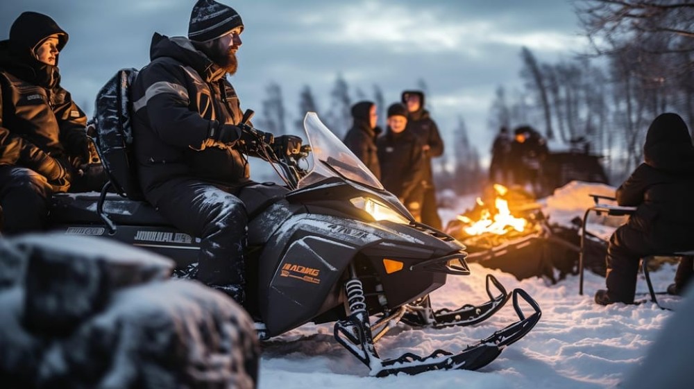 Krakow: Snowmobile Ride with Thermal Pools and Hotel Pickup | ®ExcursionMania