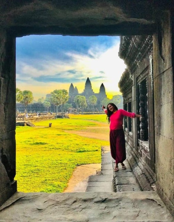 Siem Reap: Full Day Angkor Wat Temple Tour with Sunset | ®ExcursionMania