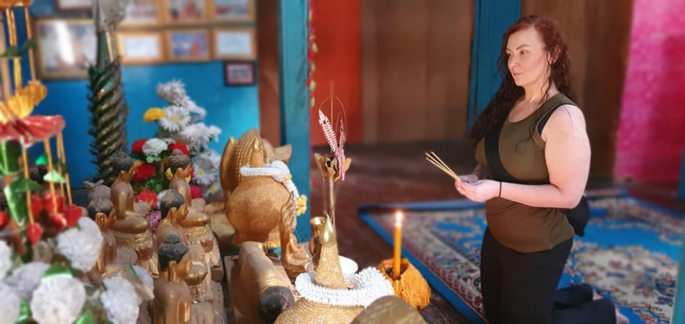 Siem Reap Cambodian Buddhist Water Blessing and Local Market | ®ExcursionMania