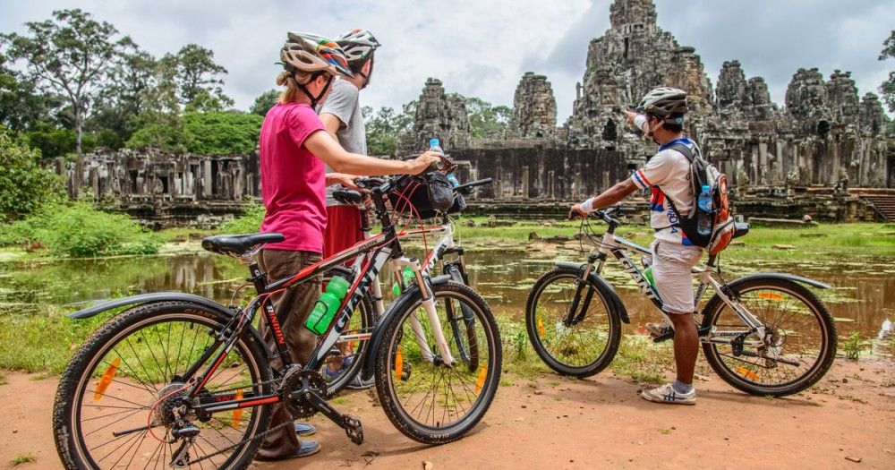 Angkor Bike tour & Gondola Sunset Boat | ®ExcursionMania