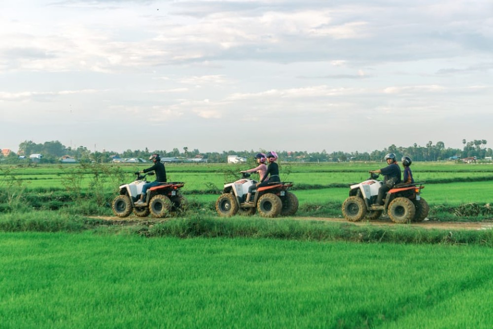 Siem Reap: Khmer Village and Fish Farm ATV Tour | ®ExcursionMania