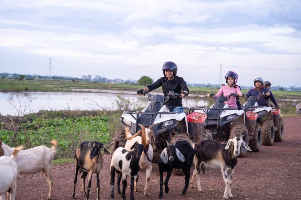 Siem Reap: Khmer Village and Fish Farm ATV Tour | ®ExcursionMania