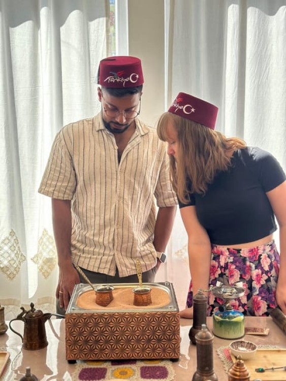 Antalya: Turkish Coffee Making Sand-Fortune Telling Workshop | ®ExcursionMania