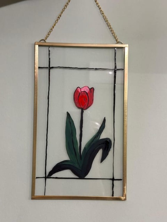 Antalya: Brass Frame Glass Acrylic Painting Workshop | ®ExcursionMania