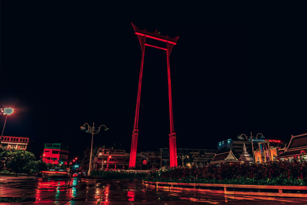Bangkok: Wat Suthat, Giant Swing, Wat Saket | ®ExcursionMania