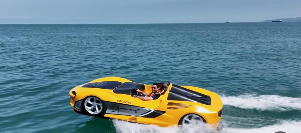 Batumi: Private, Delightful Car boat Ride at Black Sea | ®ExcursionMania
