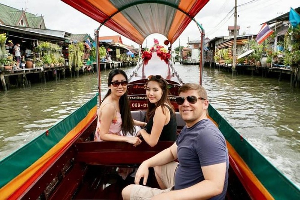 Bangkok: Private Long tail boat Canal tour | ®ExcursionMania