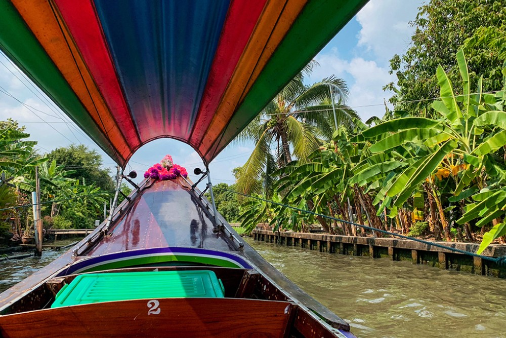 Bangkok: Private Long tail boat Canal tour | ®ExcursionMania