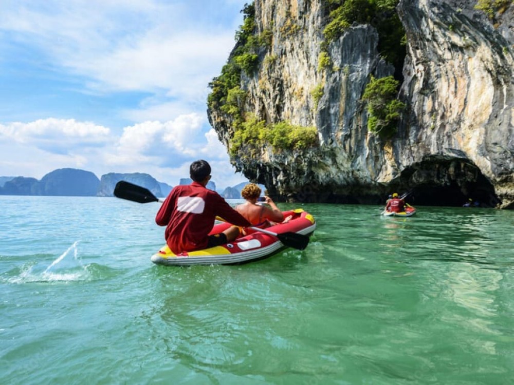 Phuket: James Bond Island Canoeing & Sunset Yacht Dinner | ®ExcursionMania