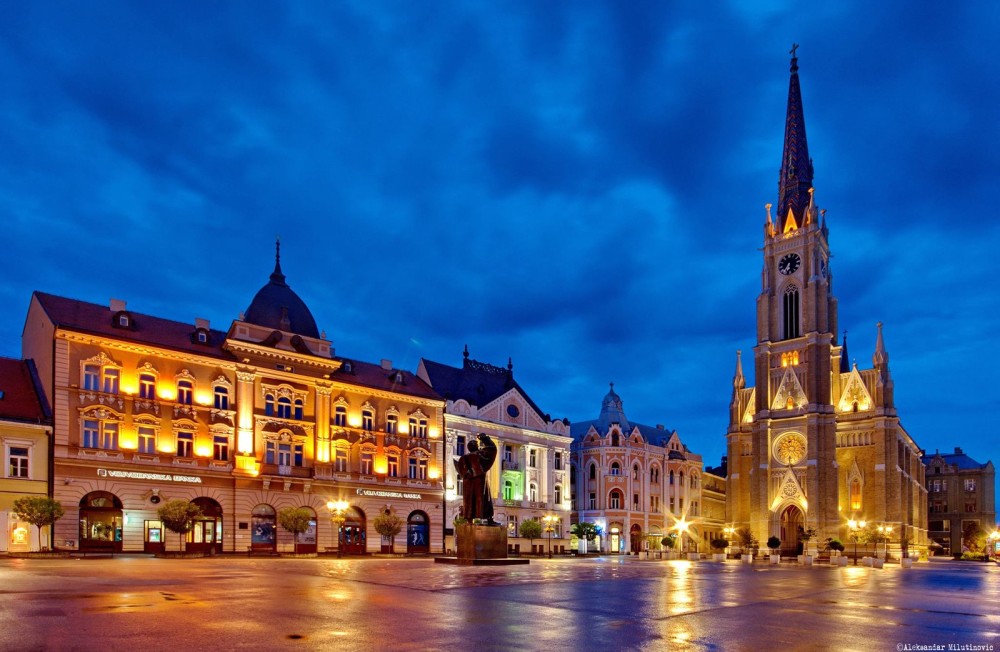 From Belgrade: Novi Sad & Fruska gora & winery and monastery | ®ExcursionMania