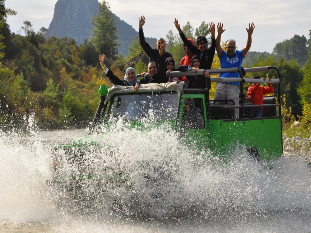 Antalya Full-Day Jeep Safari Tour with Lunch and Transfer | ®ExcursionMania
