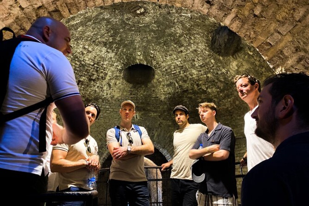 Belgrade: Underground Tour with Riverside Sparkling Wine | ®ExcursionMania
