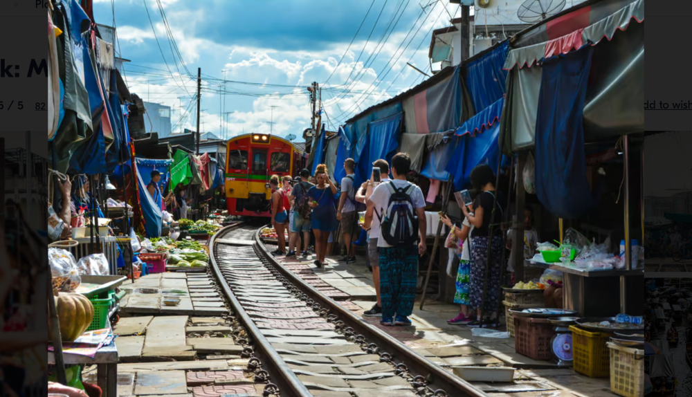 Bangkok: Maeklong Train Market & Floating Market Day Tour | ®ExcursionMania