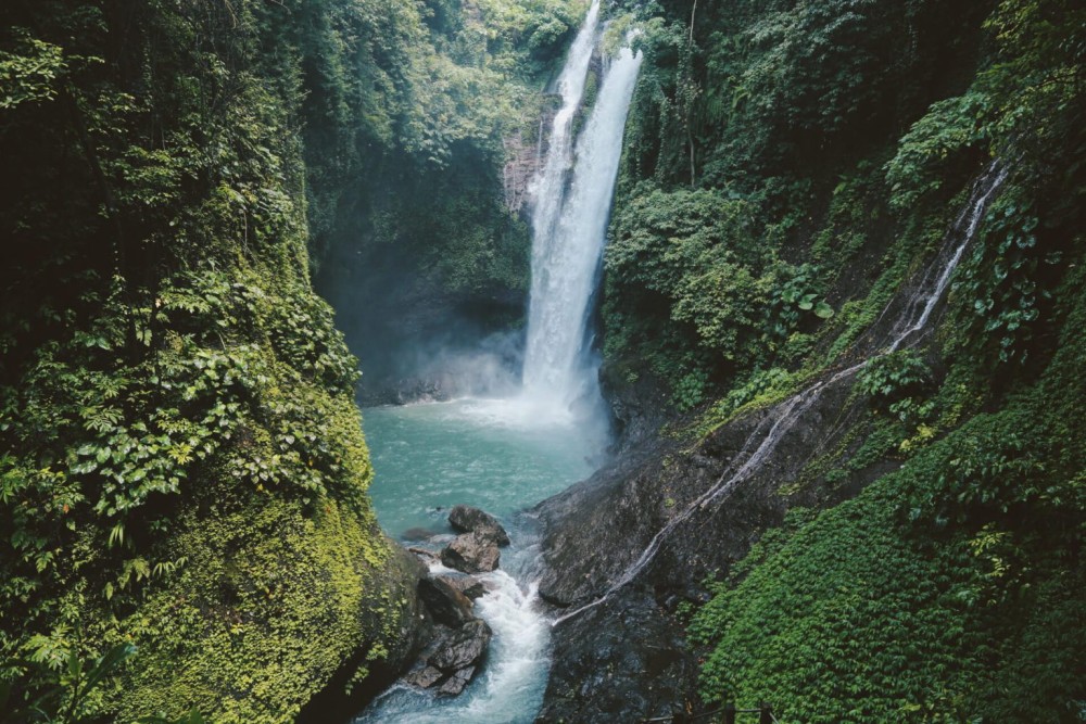 North Bali: All Inclusive Guided Aling Waterfall Canyoning | ®ExcursionMania