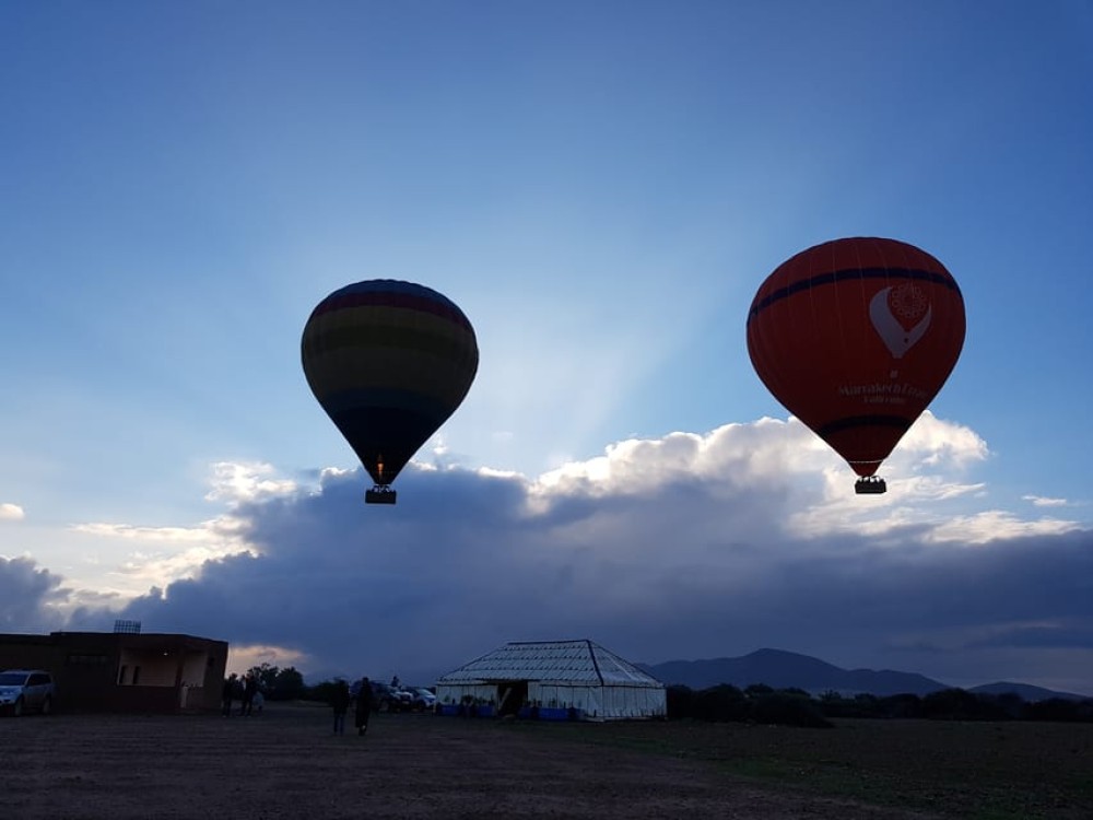 Marrakech: Hot Air Balloon Ride with Traditional Breakfast | ®ExcursionMania