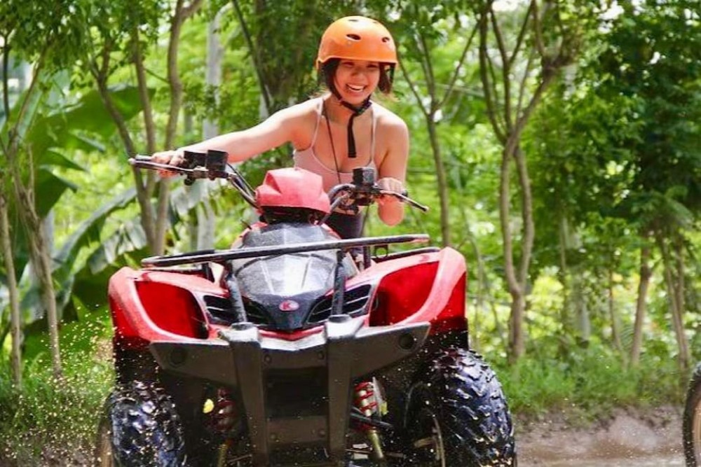 Bali: Dolphin Swimming Tour with ATV Quad Bike & Waterfall | ®ExcursionMania