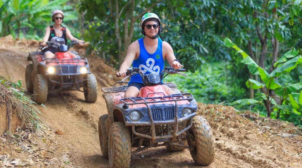 Phuket City Tour with ATV Adventure and Elephant Feeding | ®ExcursionMania
