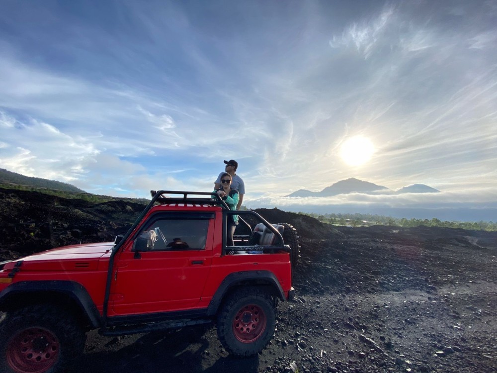 Mount Batur Ultimate 4WD Jeep Sunrise And Black Lava Experience | ®ExcursionMania