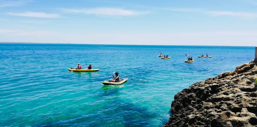 Lisbon: Full-Day Kayak Tour with Picnic and Transfer | ®ExcursionMania