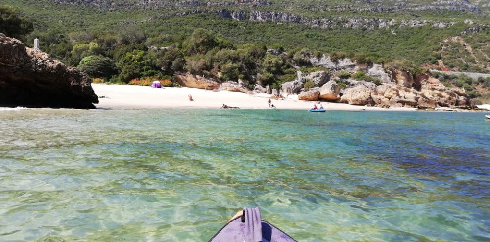 Lisbon: Full-Day Arrabida Kayak Tour with Picnic | ®ExcursionMania