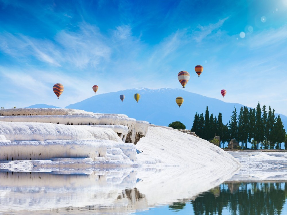 Icmeler Pamukkale Tour With Hot Air Balloon Flight | ®ExcursionMania