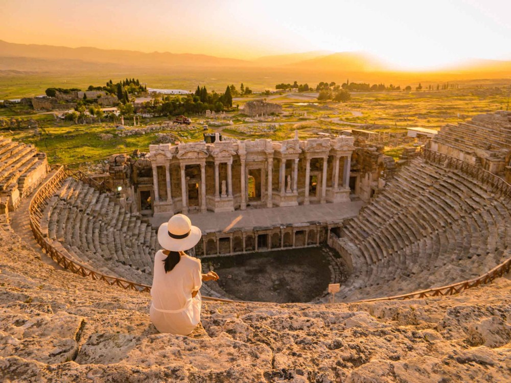 Icmeler Pamukkale Tour With Hot Air Balloon Flight | ®ExcursionMania