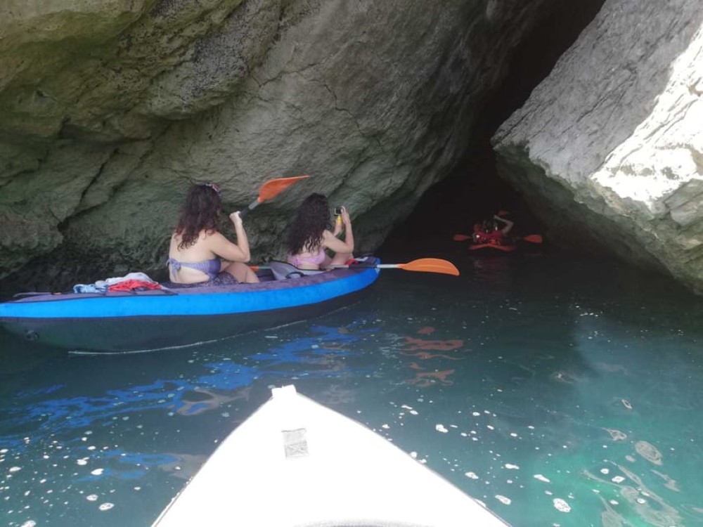 From Lisbon: Arrábida Natural Park Kayak Tour with Lunch | ®ExcursionMania