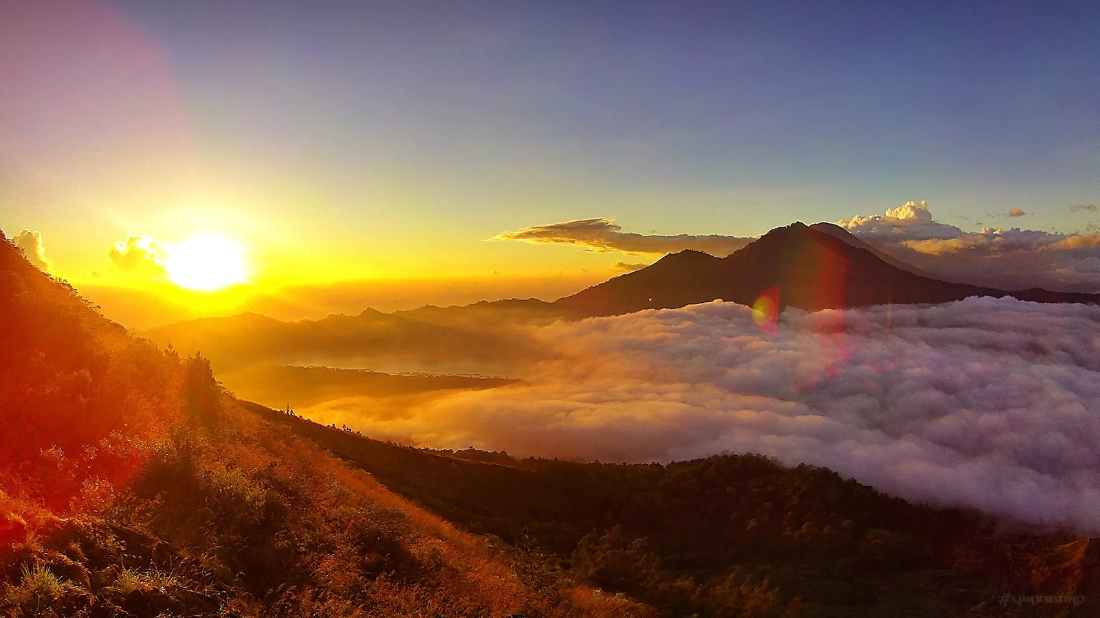 Mount Batur Sunrise Trekking and Hidden Waterfall | ®ExcursionMania