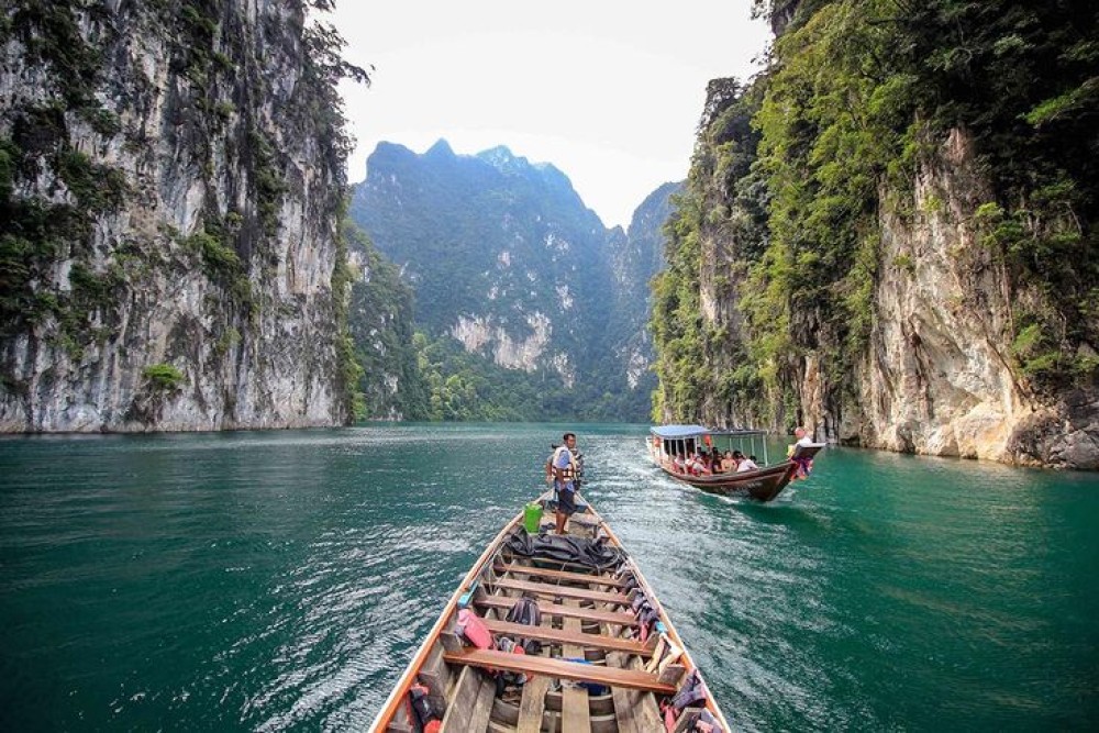 From Surat Thani : Khao Sok Private Boat Tour | ®ExcursionMania