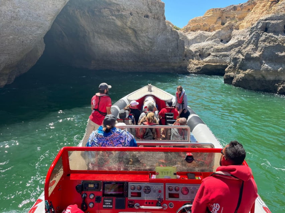From Lagos: Benagil Sea Caves Tour with a Local Guide | ®ExcursionMania