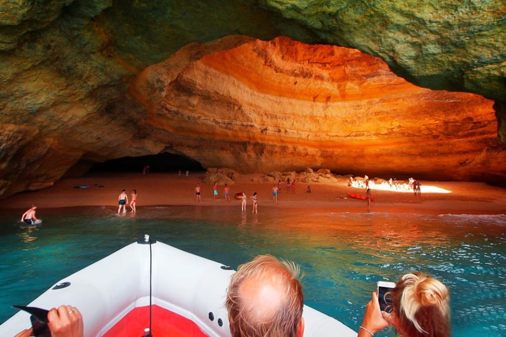 From Lagos: Benagil Sea Caves Tour with a Local Guide | ®ExcursionMania