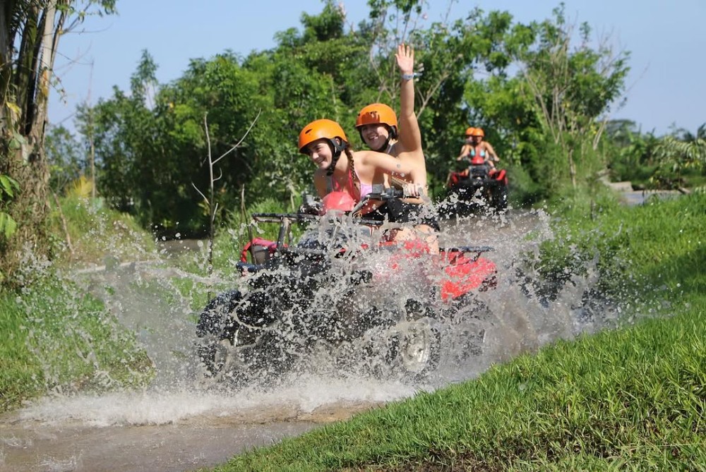 Ubud Combo Experience ATV Quad Bike & Ayung Rafting With Meal | ®ExcursionMania