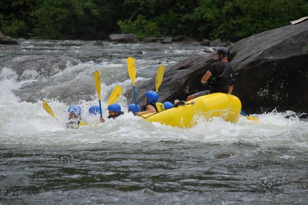 Telaga Waja River White-Water Rafting with Buffet Lunch | ®ExcursionMania